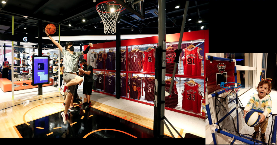 NBA Store Arena - The 'LatAm One' NBA Store