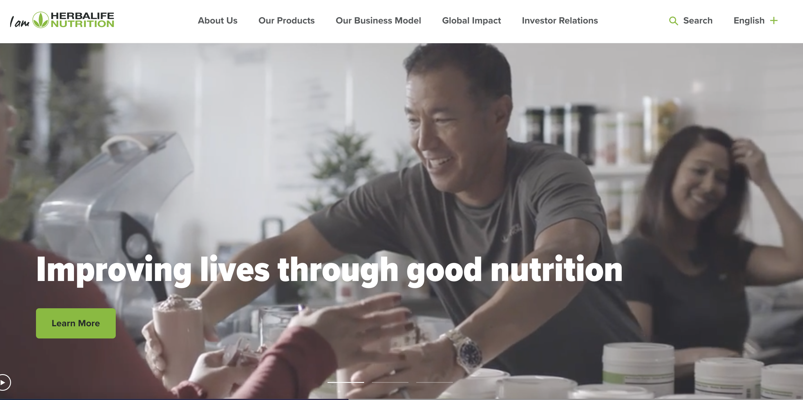 IAmHerbalifeNutrition.com Corporate Website Relaunch