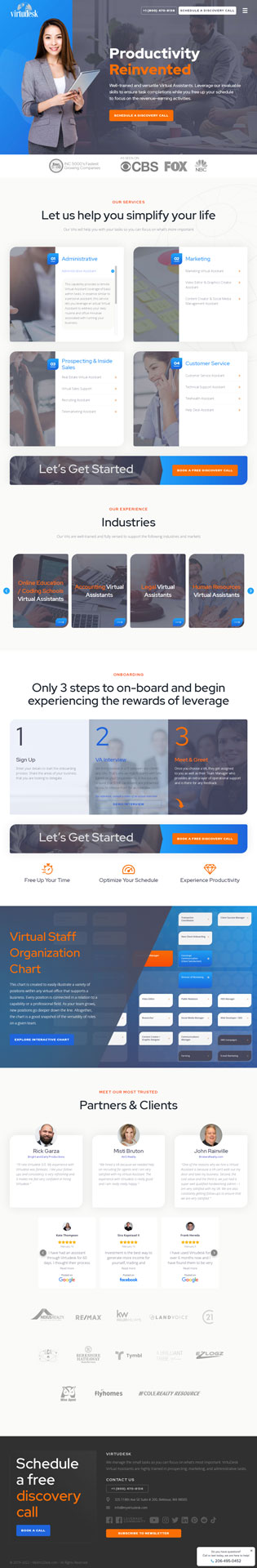 Virtudesk Thrives Experiencing 3-Year Growth of 454%