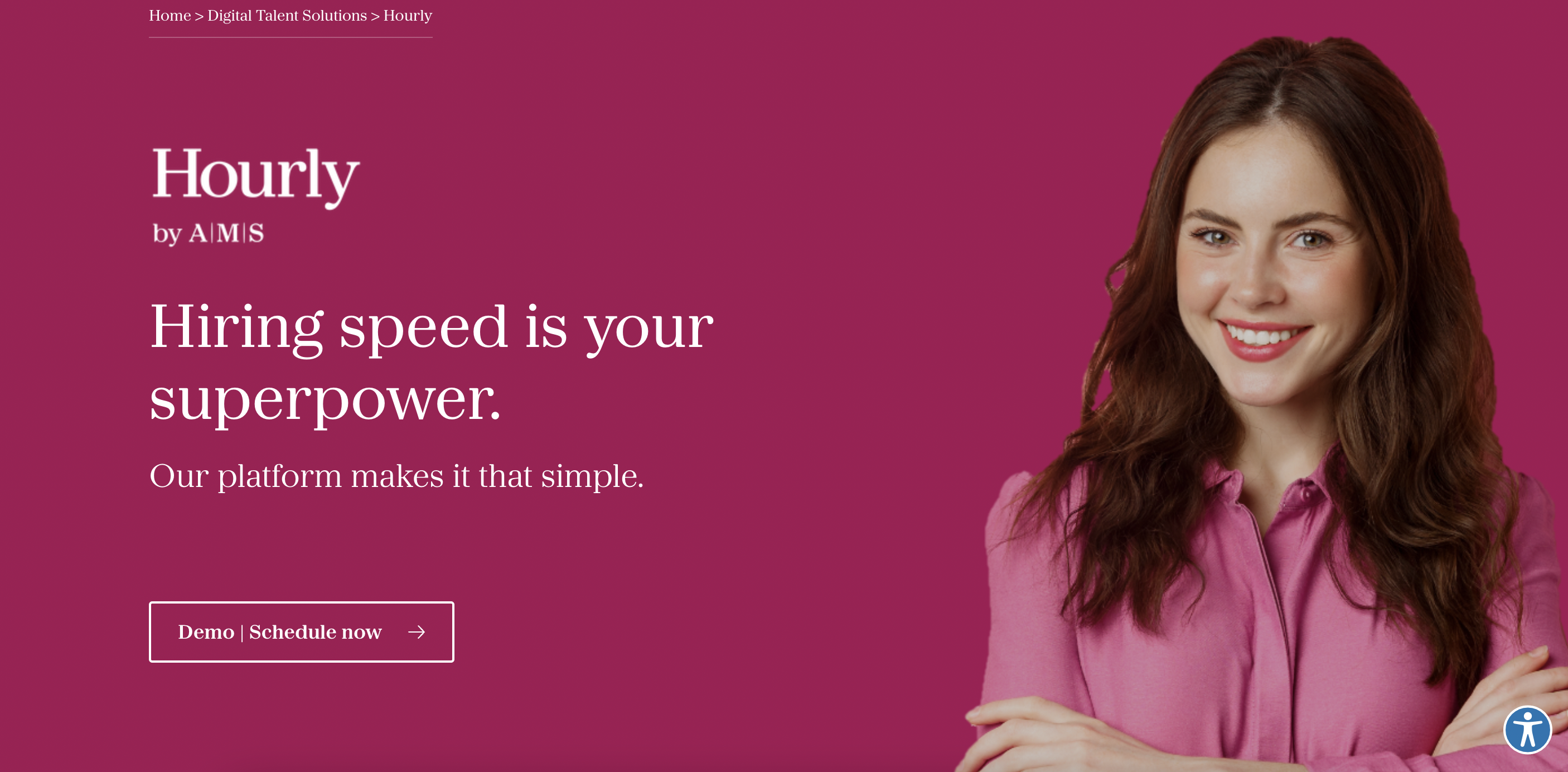 Hourly by AMS: Drastically simplifying hourly worker hiring