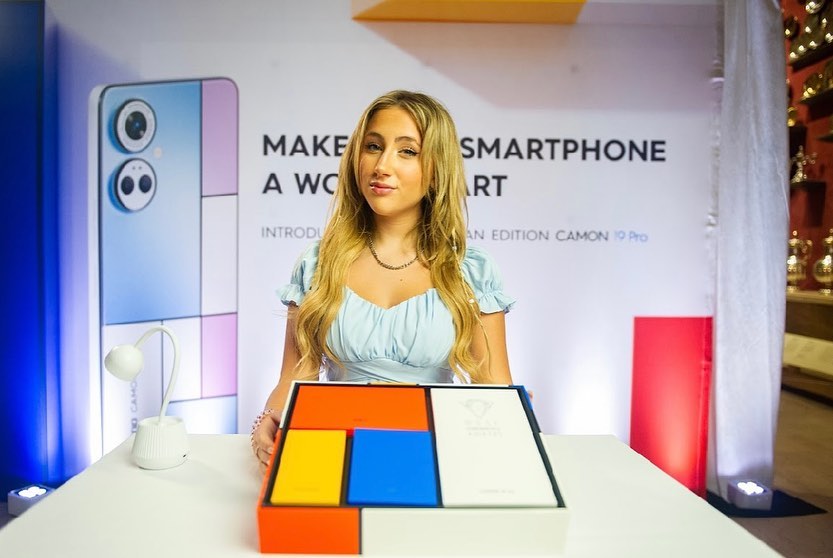 IZEA and TECNO - CAMON 19 Pro Mondrian Edition Launch