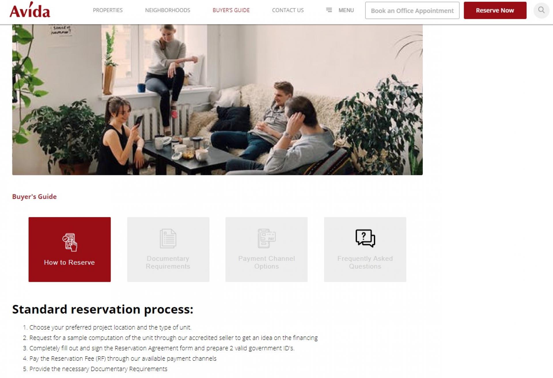 Avida Land Website