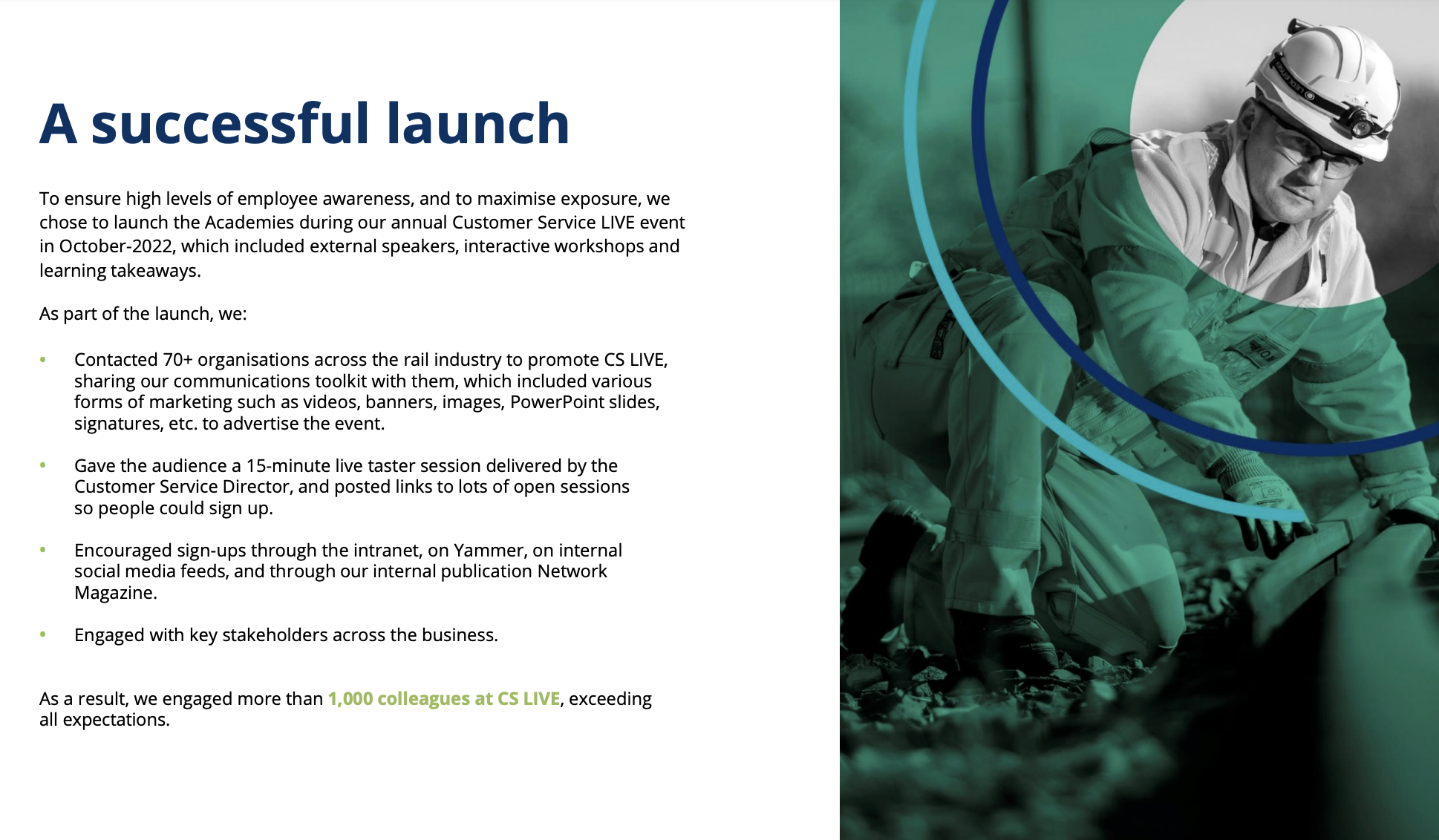 Network Rail: A people-centric approach to customer service training