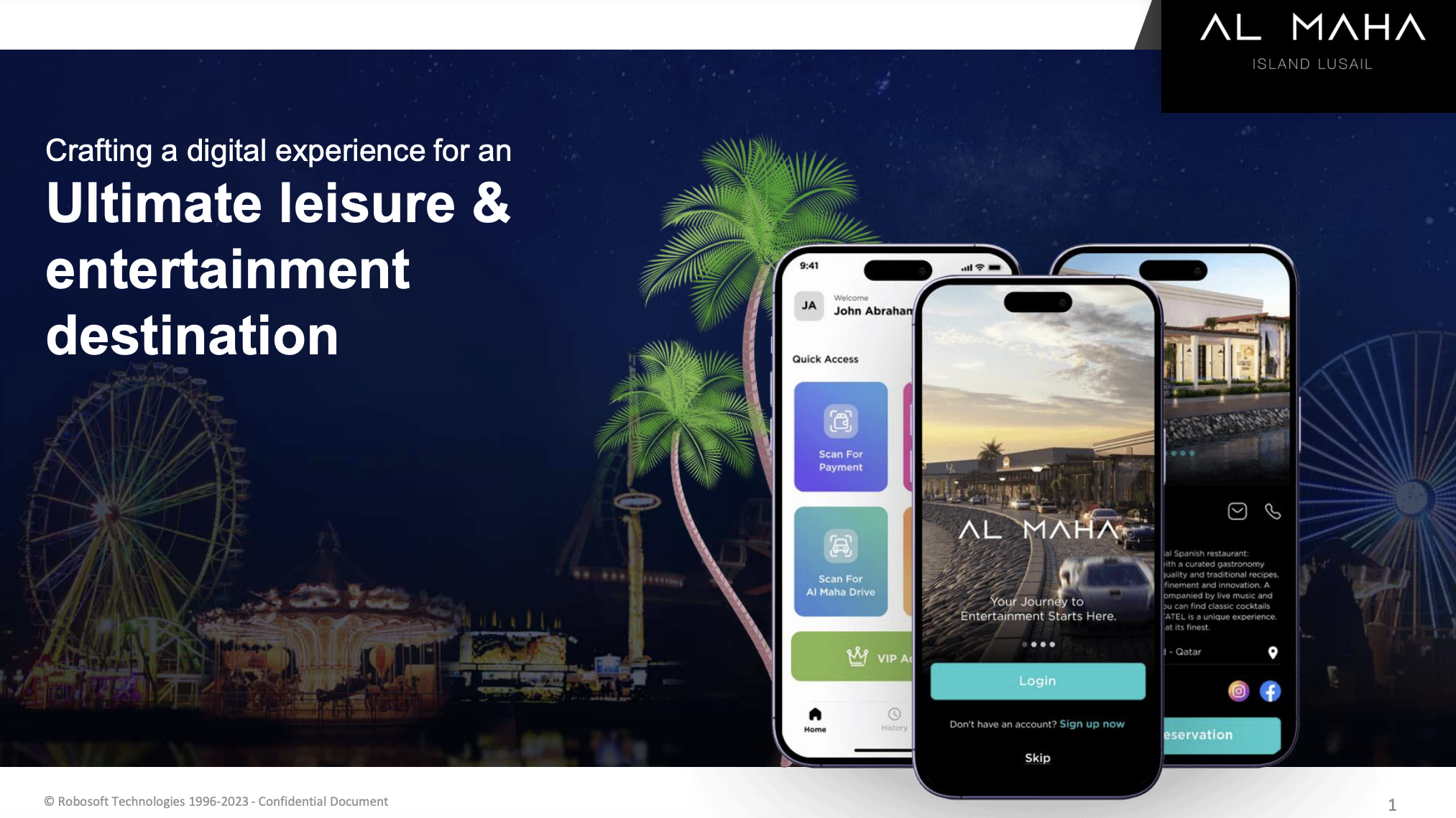 Seamless DX for a leisure & entertainment destination