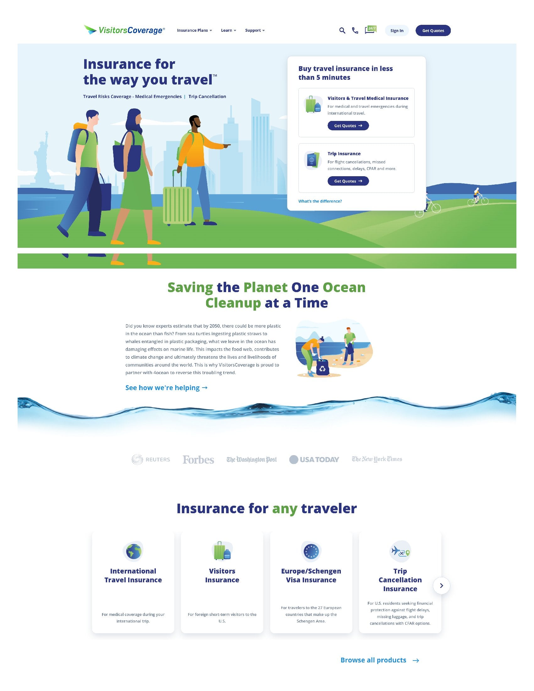 VisitorsCoverage Empowers Users Through Innovative Website