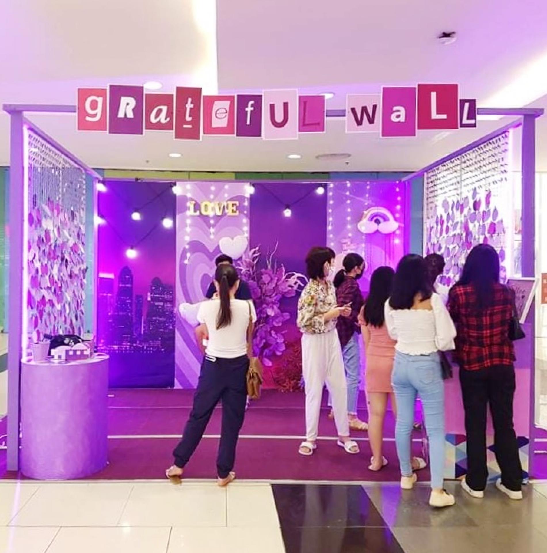 Ayala Malls Abreeza: Grateful Wall Year 2