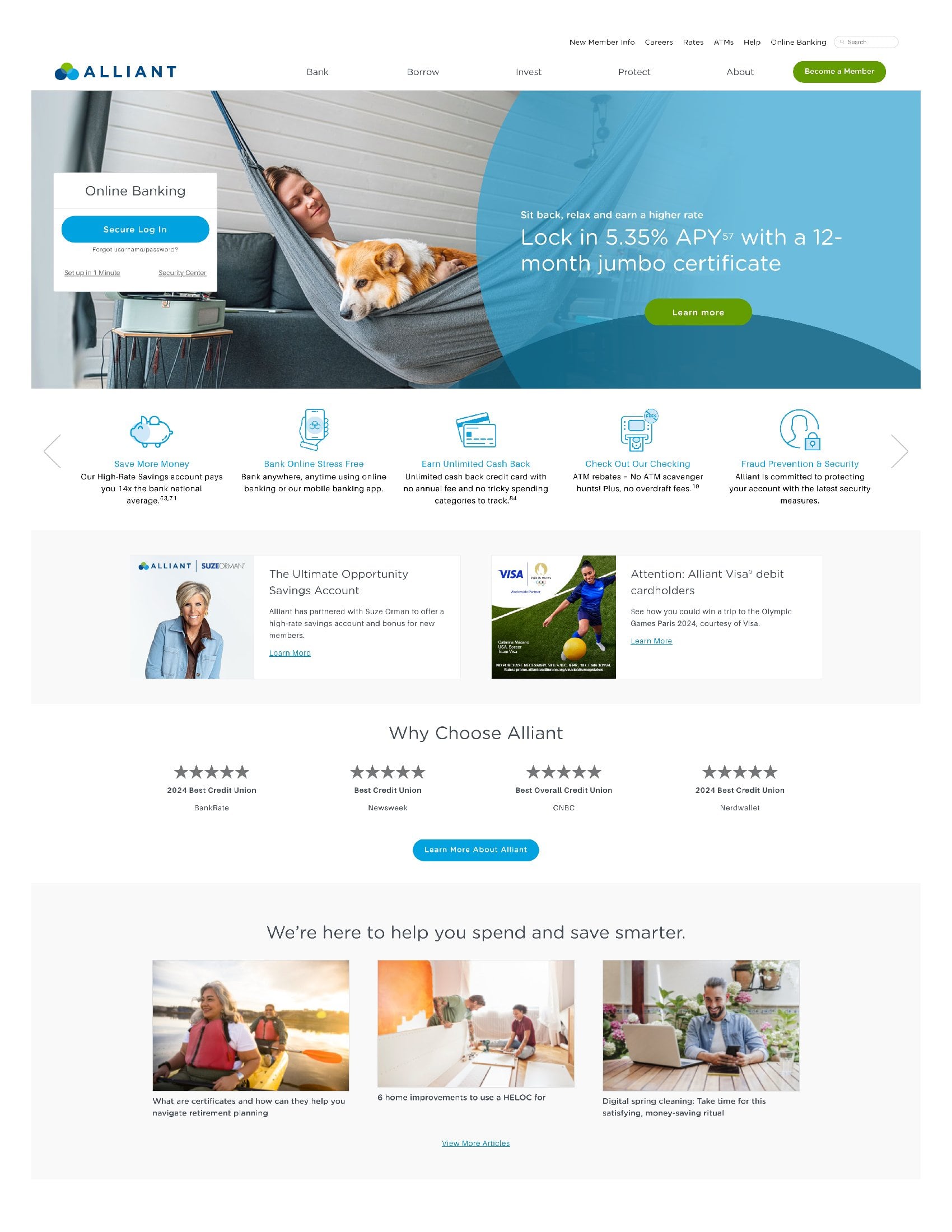 Alliant Credit Union: Achievement in Finance