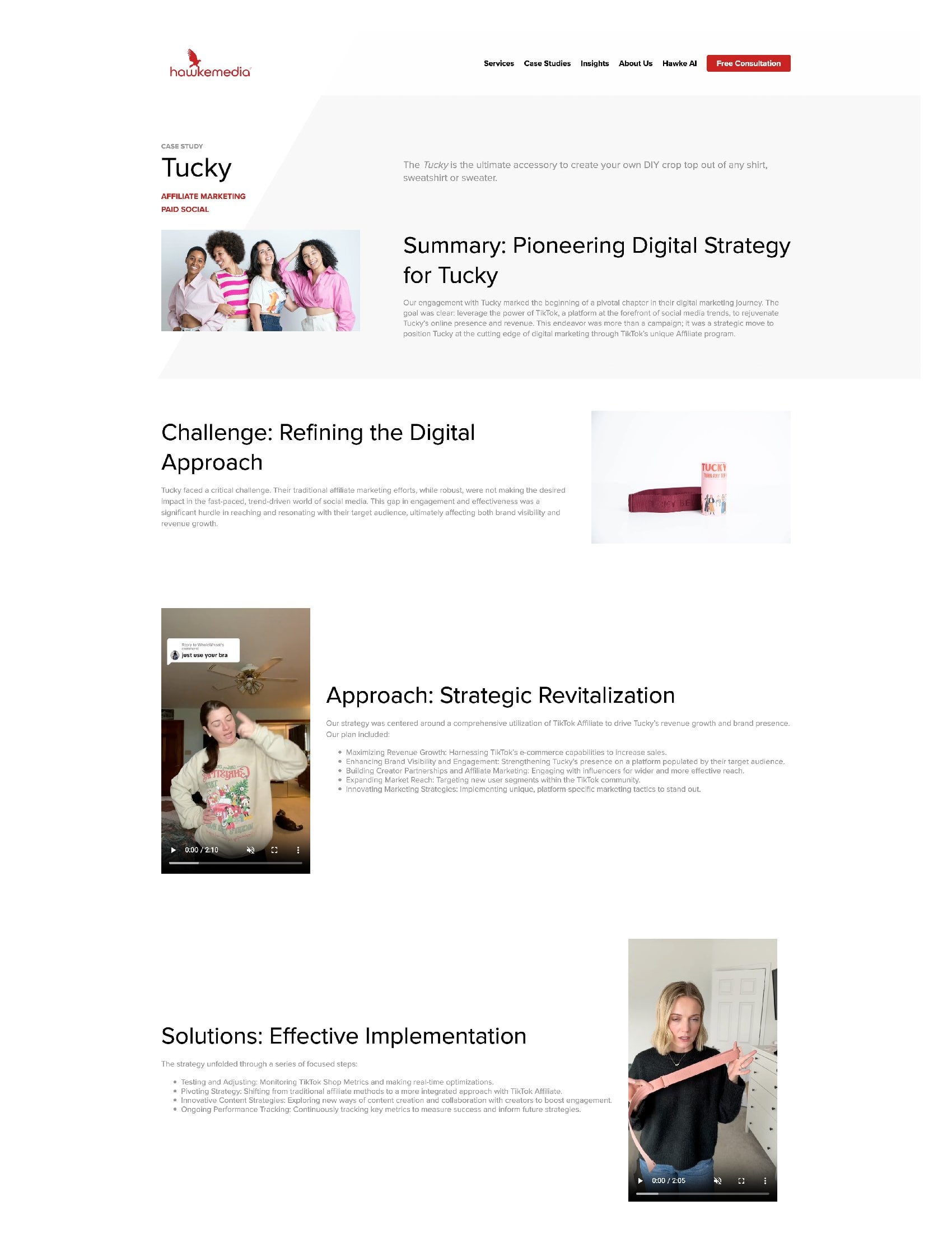 Tucky: Affiliate Marketing Strategy