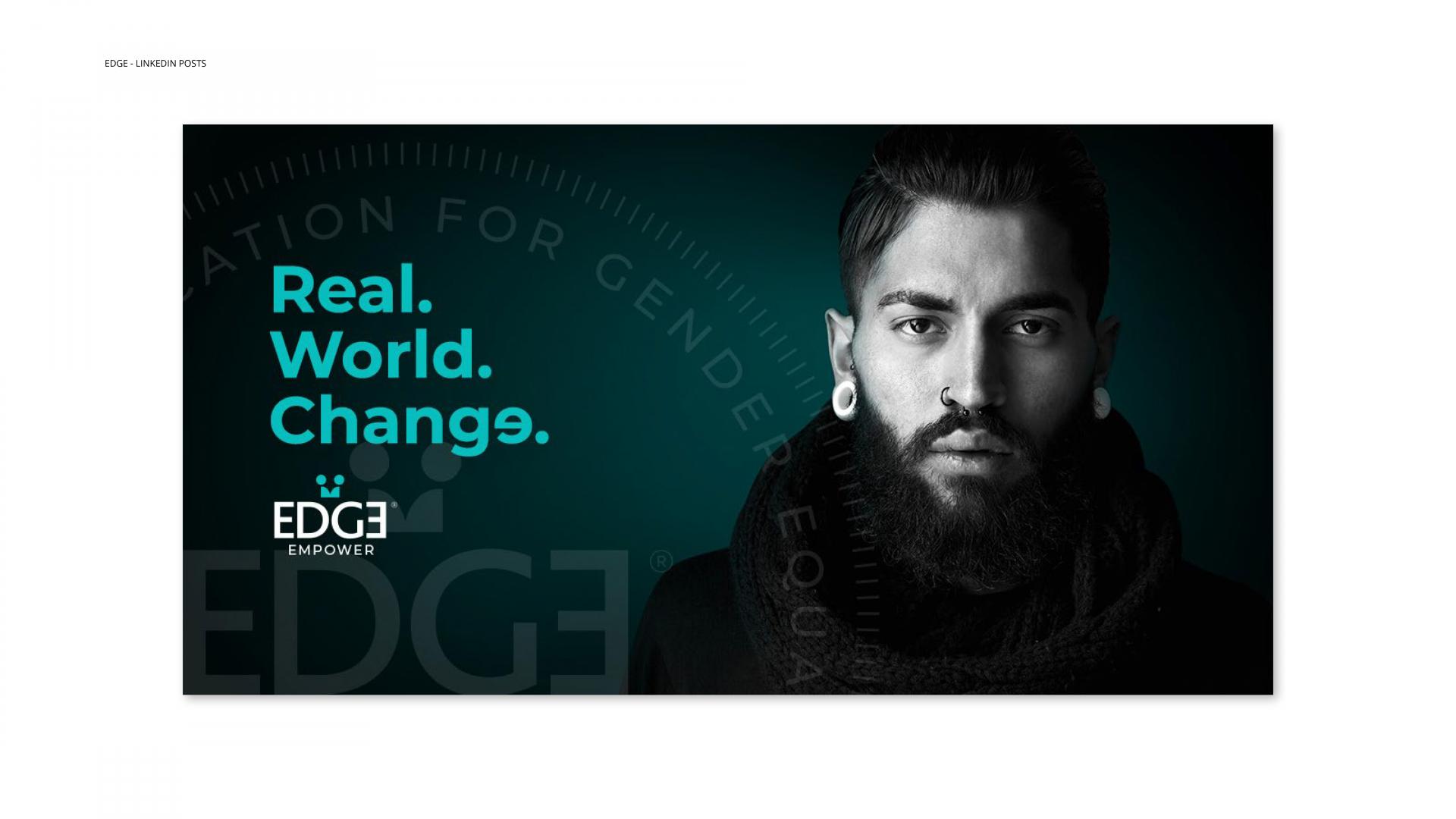 EDGE Strategy: Real. World. Change