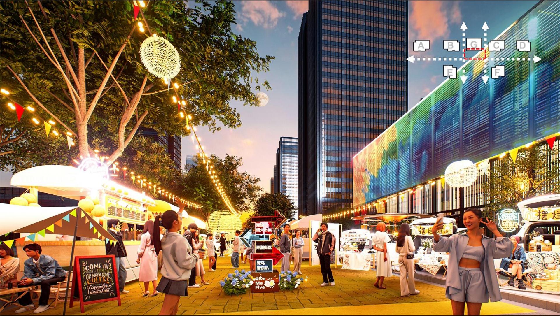Vitality Enhancement of Kunshan Financial Street