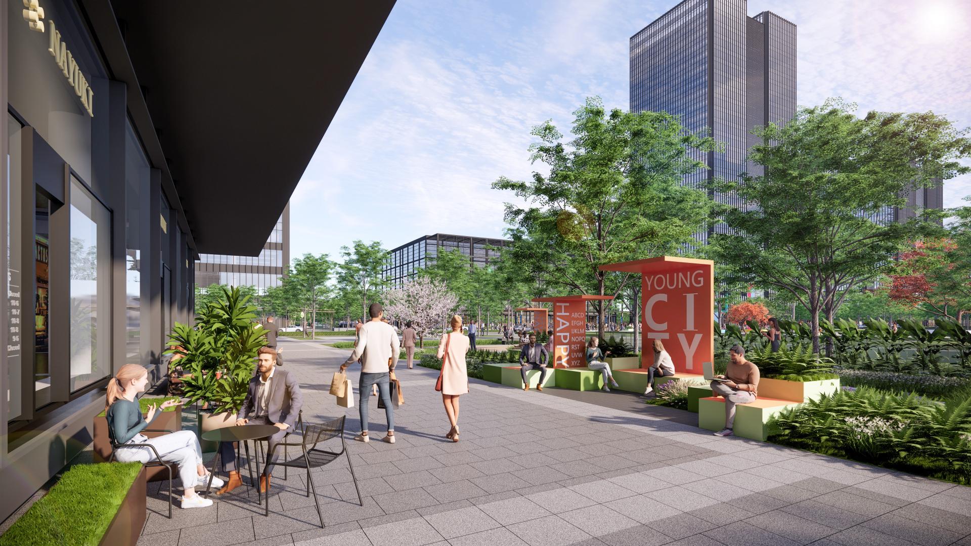 Vitality Enhancement of Kunshan Financial Street