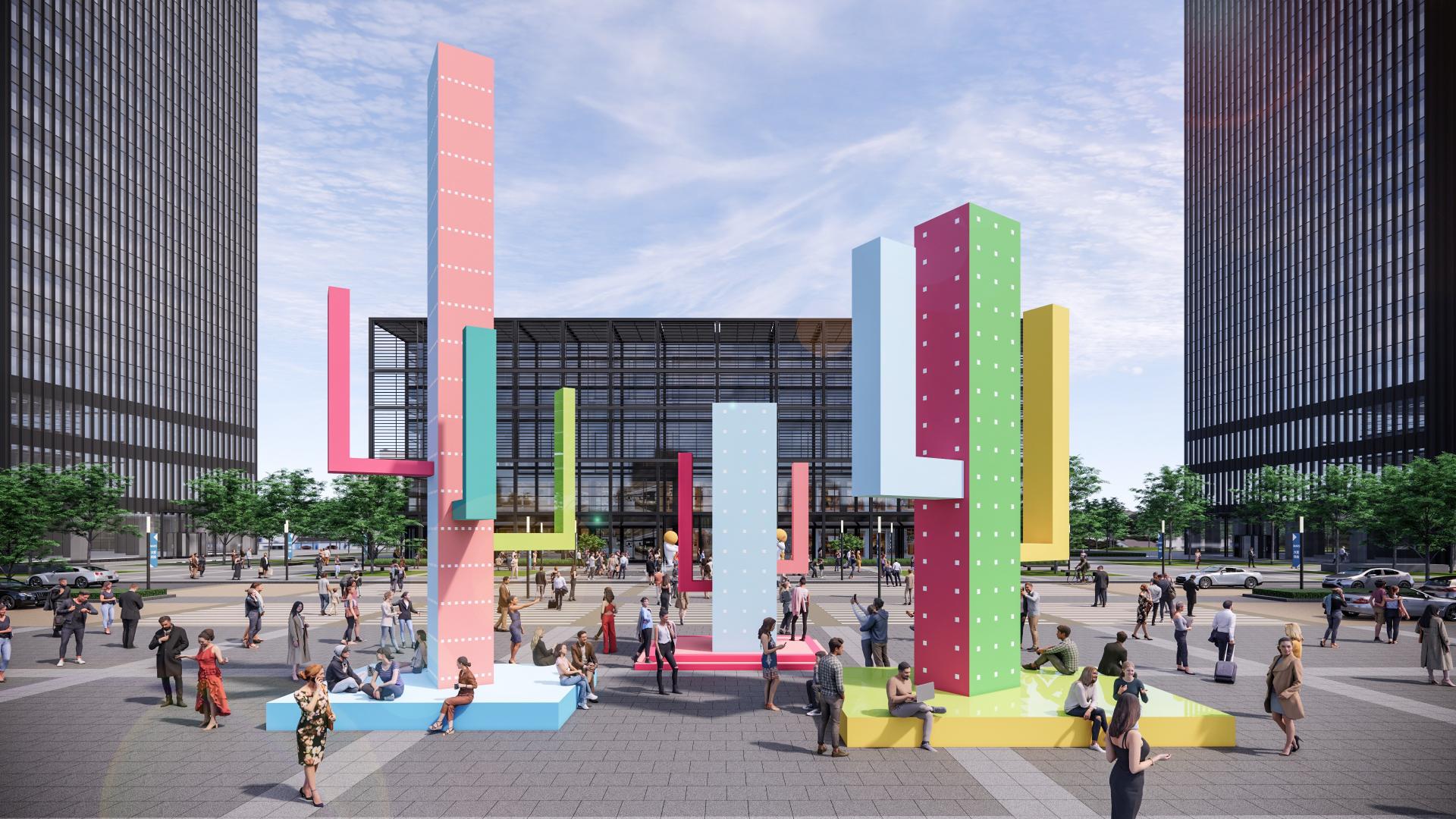 Vitality Enhancement of Kunshan Financial Street