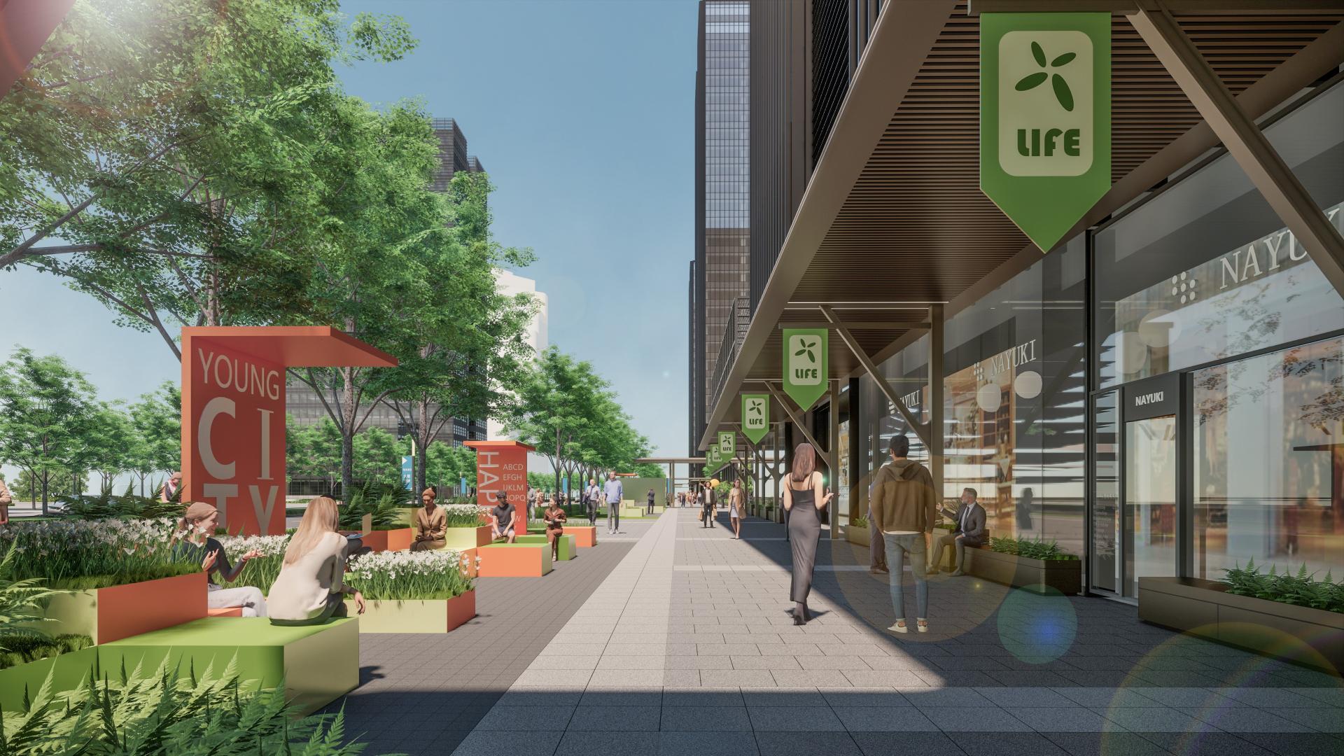 Vitality Enhancement of Kunshan Financial Street