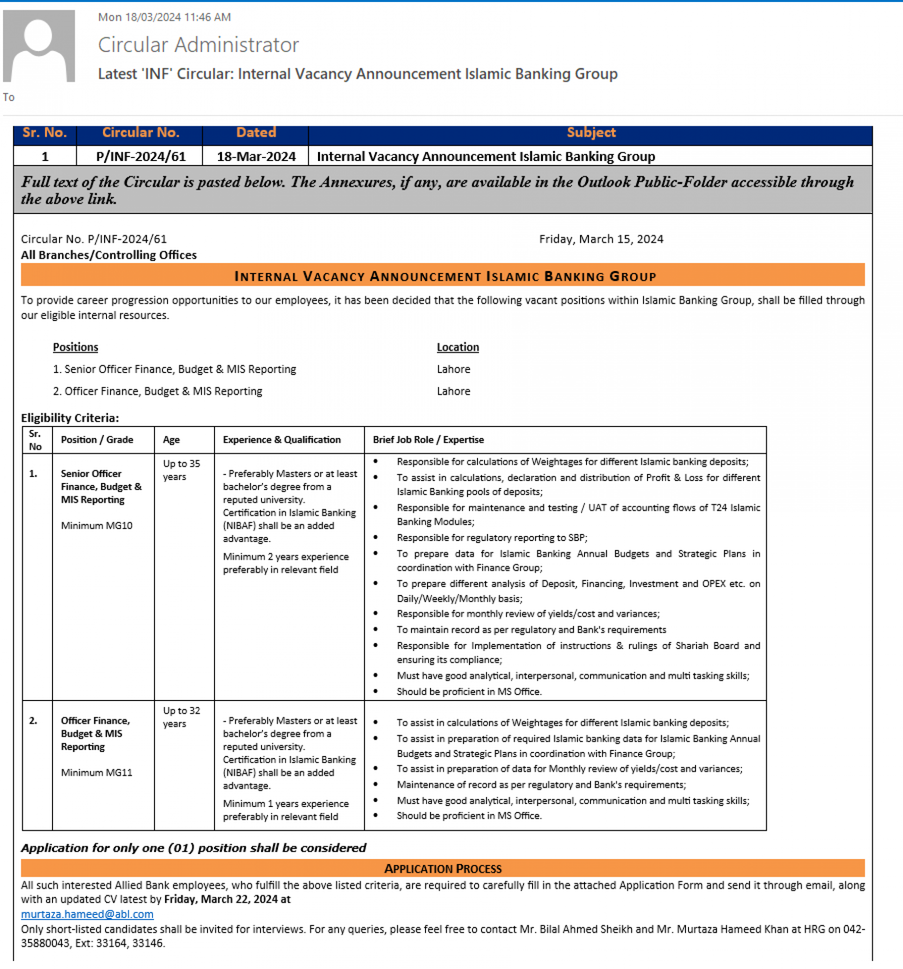 Allied Bank Best Recruitment Strategy