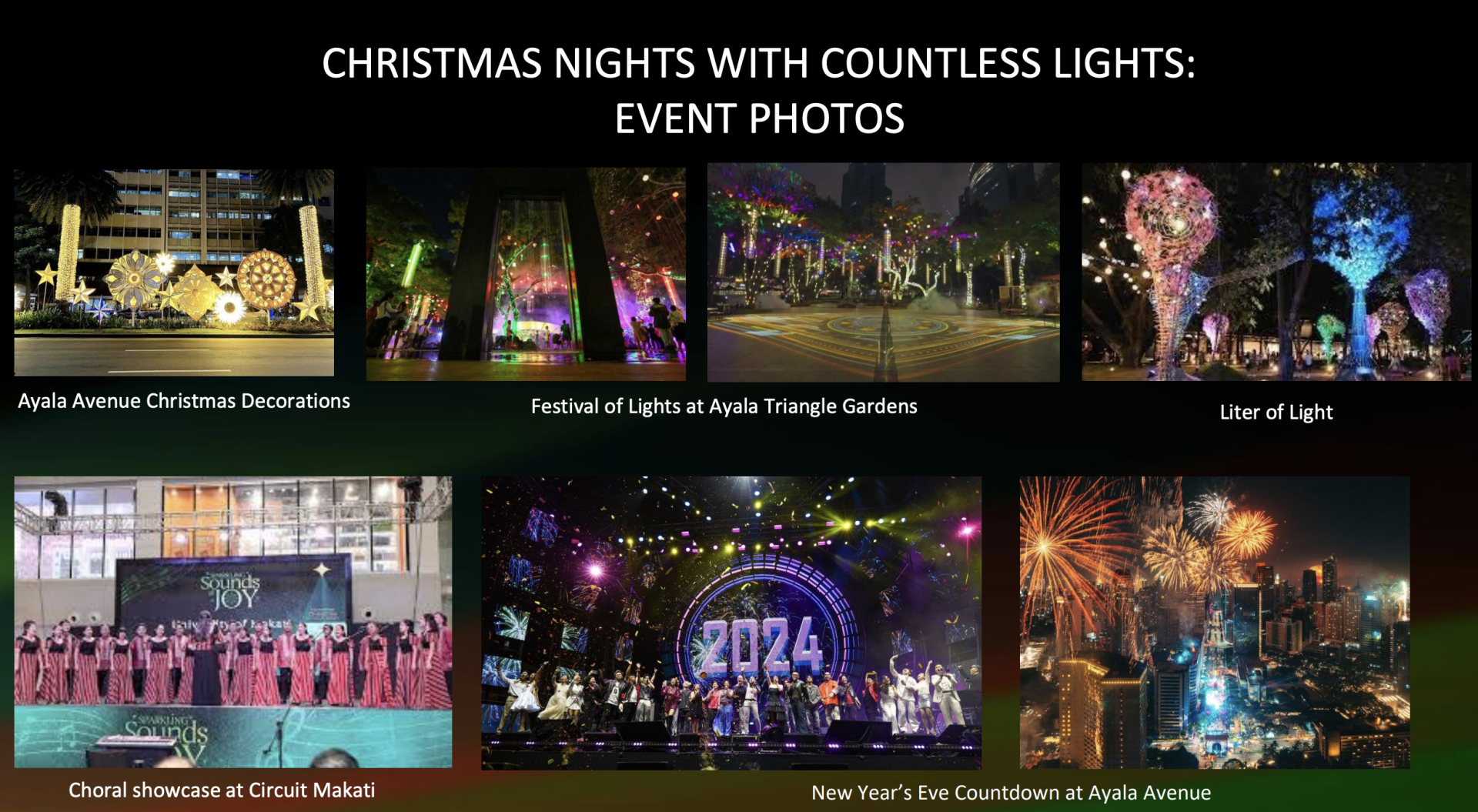 Christmas Nights with Countless Lights: Festival of Lights by Ayala Land