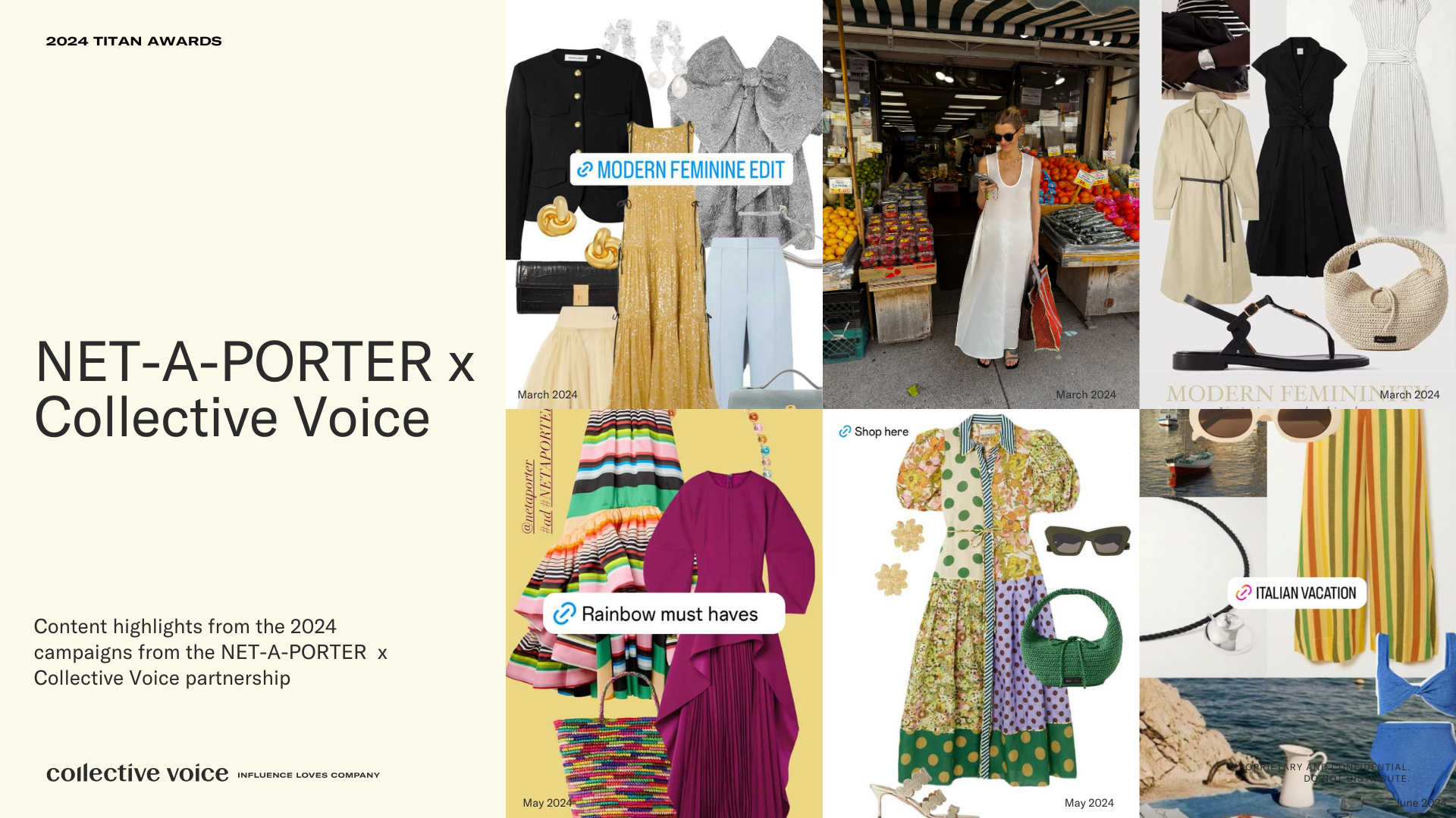 Collective Voice x NET-A-PORTER: 2022 - 2024 Luxury Shopping Partnership