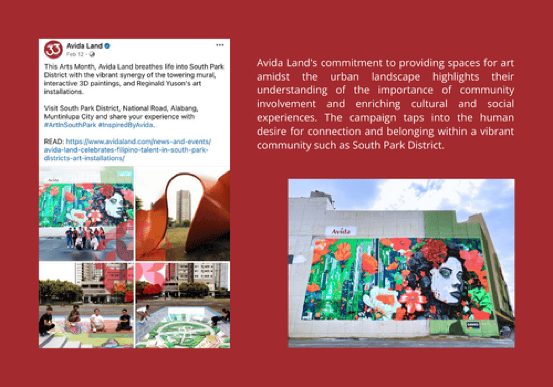 South Park District Art Installations
