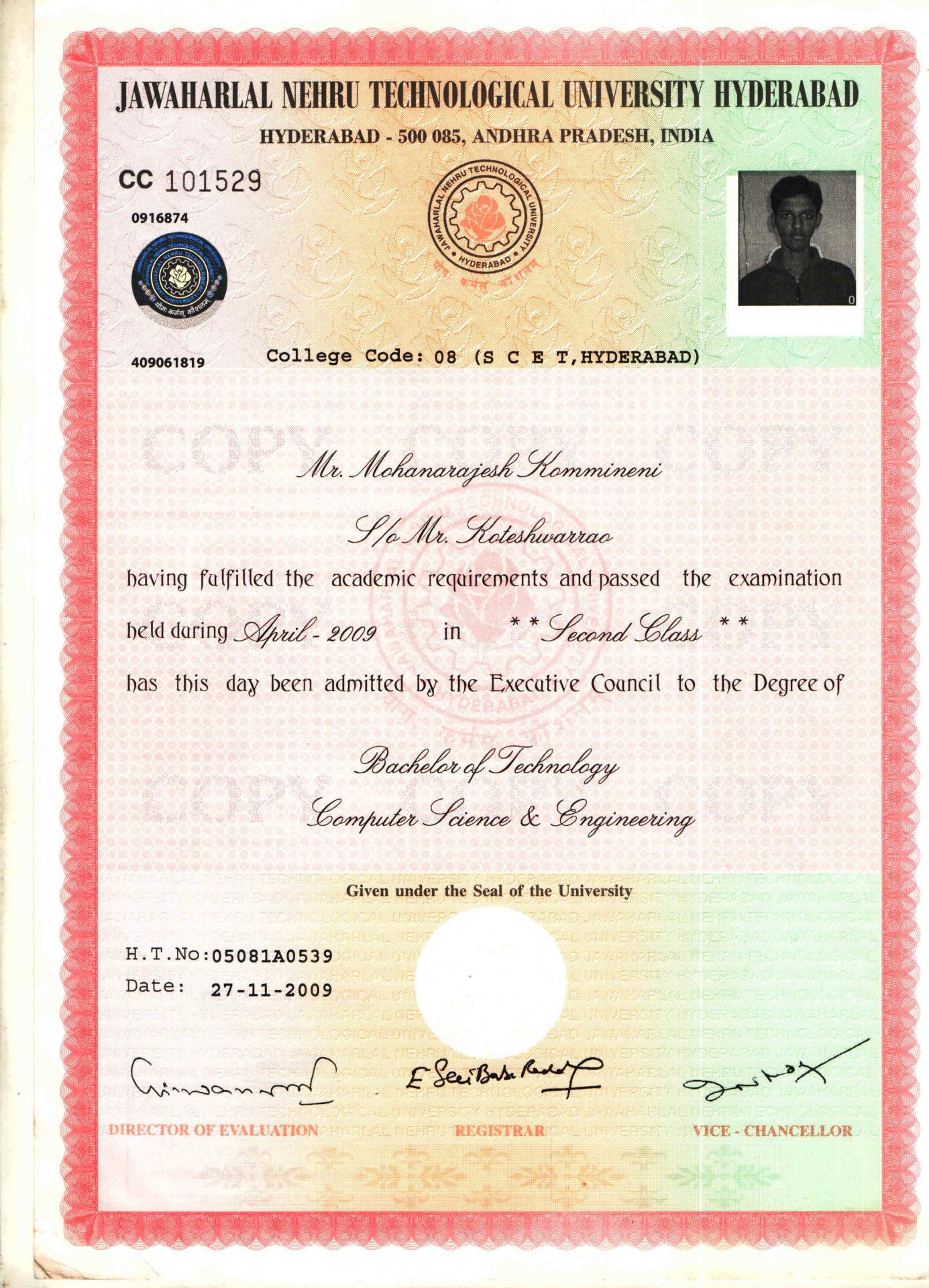 Excellence Award in Artificial Intelligence