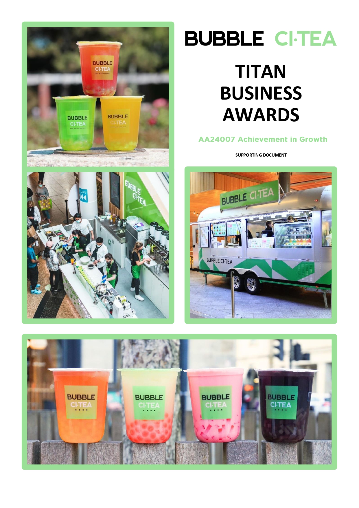 Bubble CiTea – Leading the bubble tea revolution 