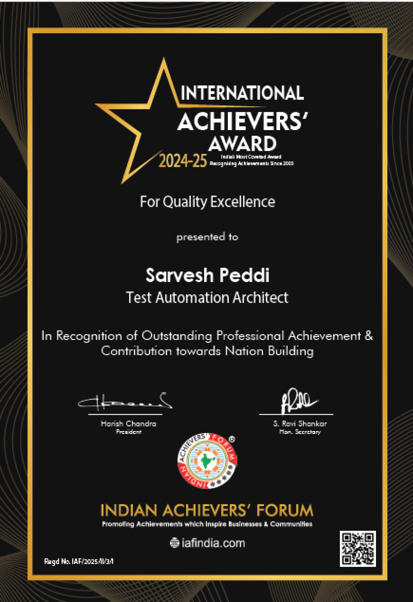 Transforming Quality Engineering: A Decade of Excellence in AI-Driven Quality and DevOps Integration