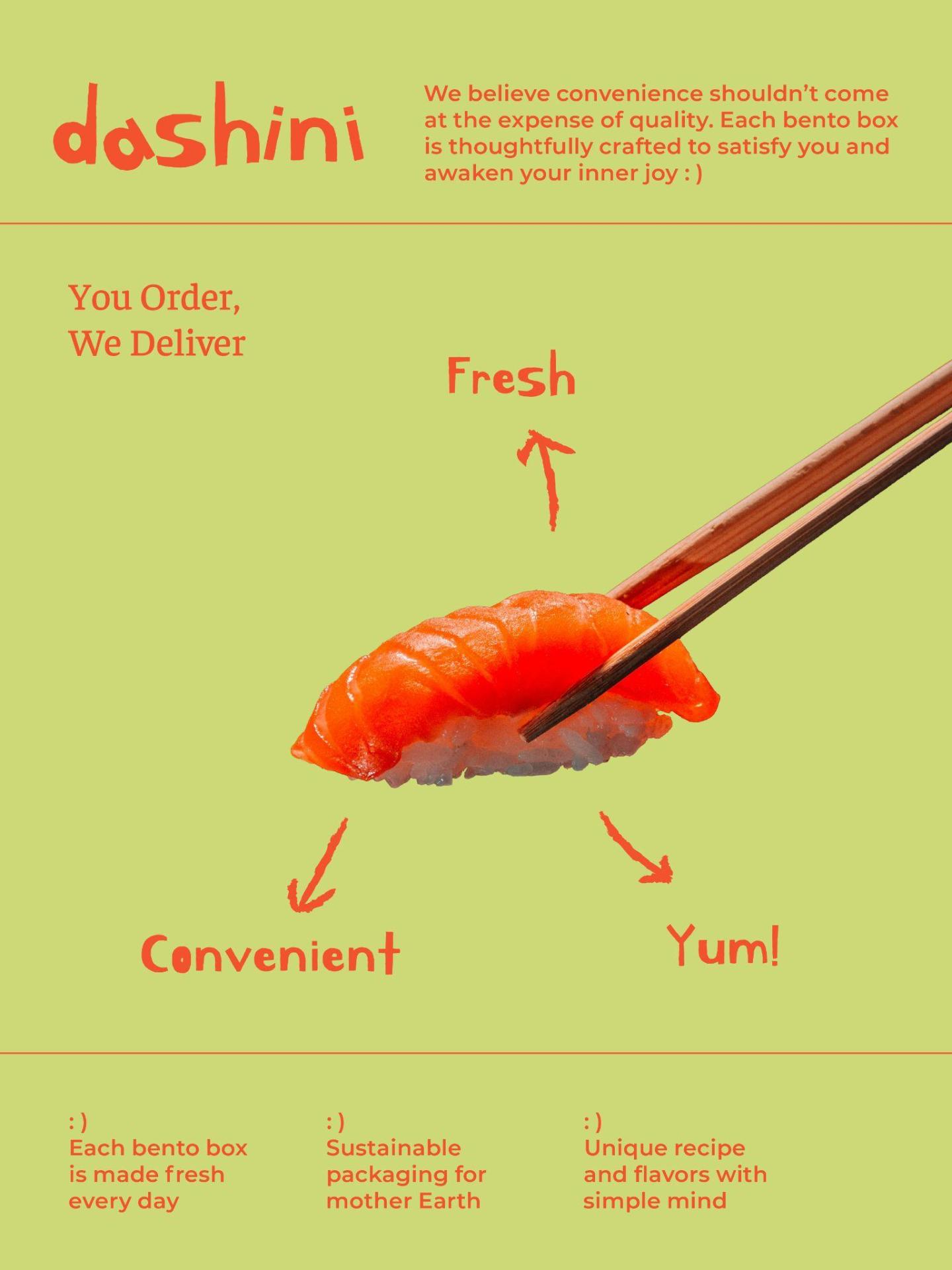Dashini Sushi - Creative Marketing Development