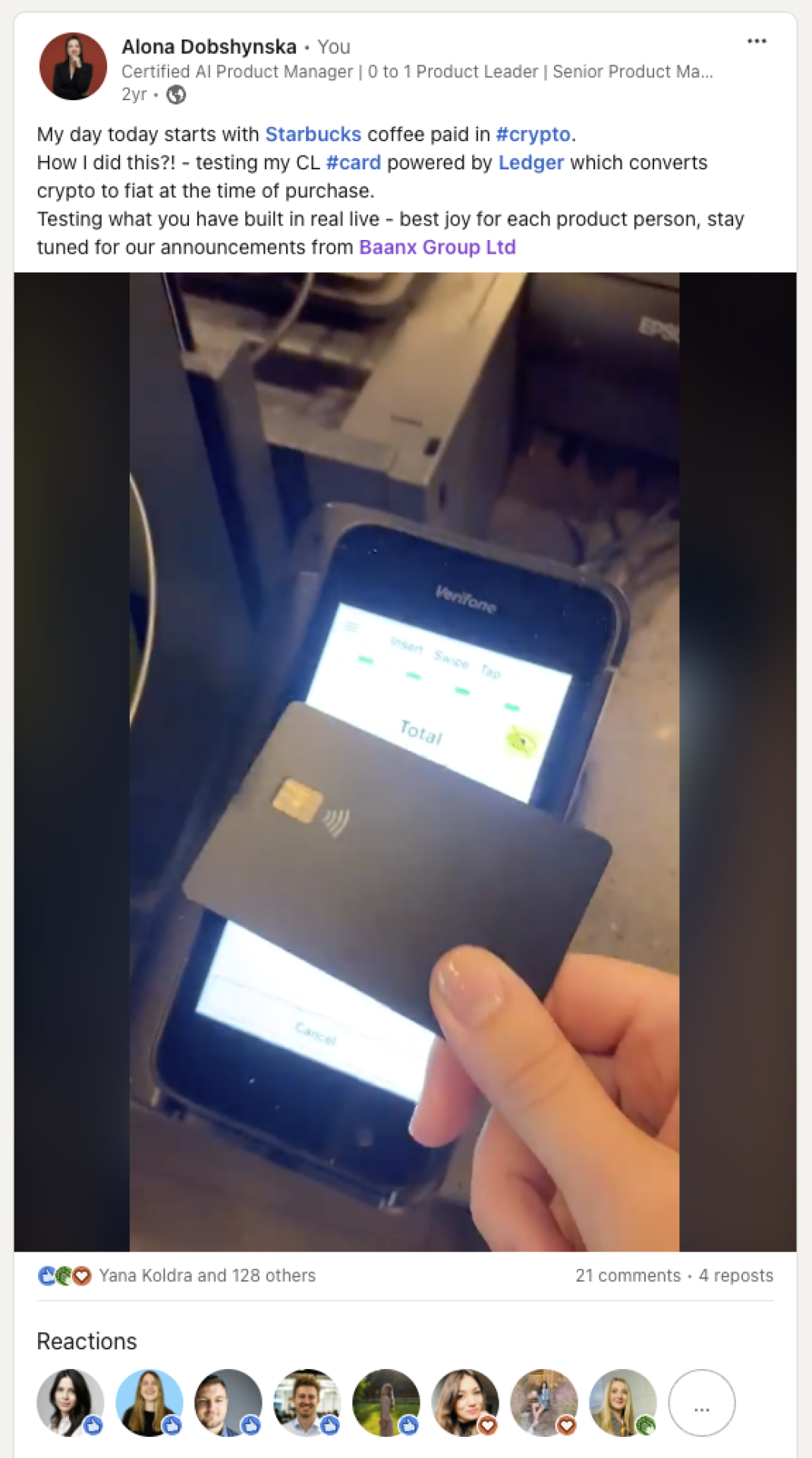 CryptoLife Card with Cryptodraft Feature