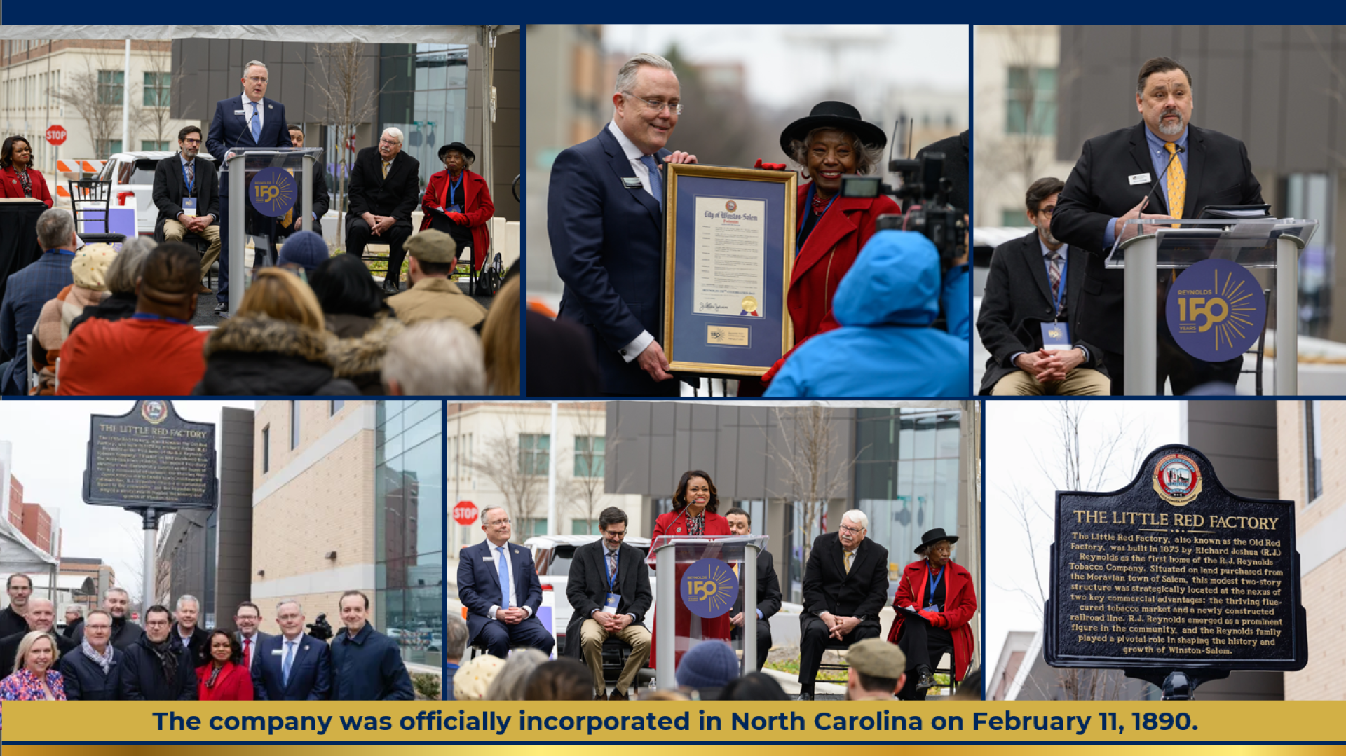Reynolds' 150th Anniversary