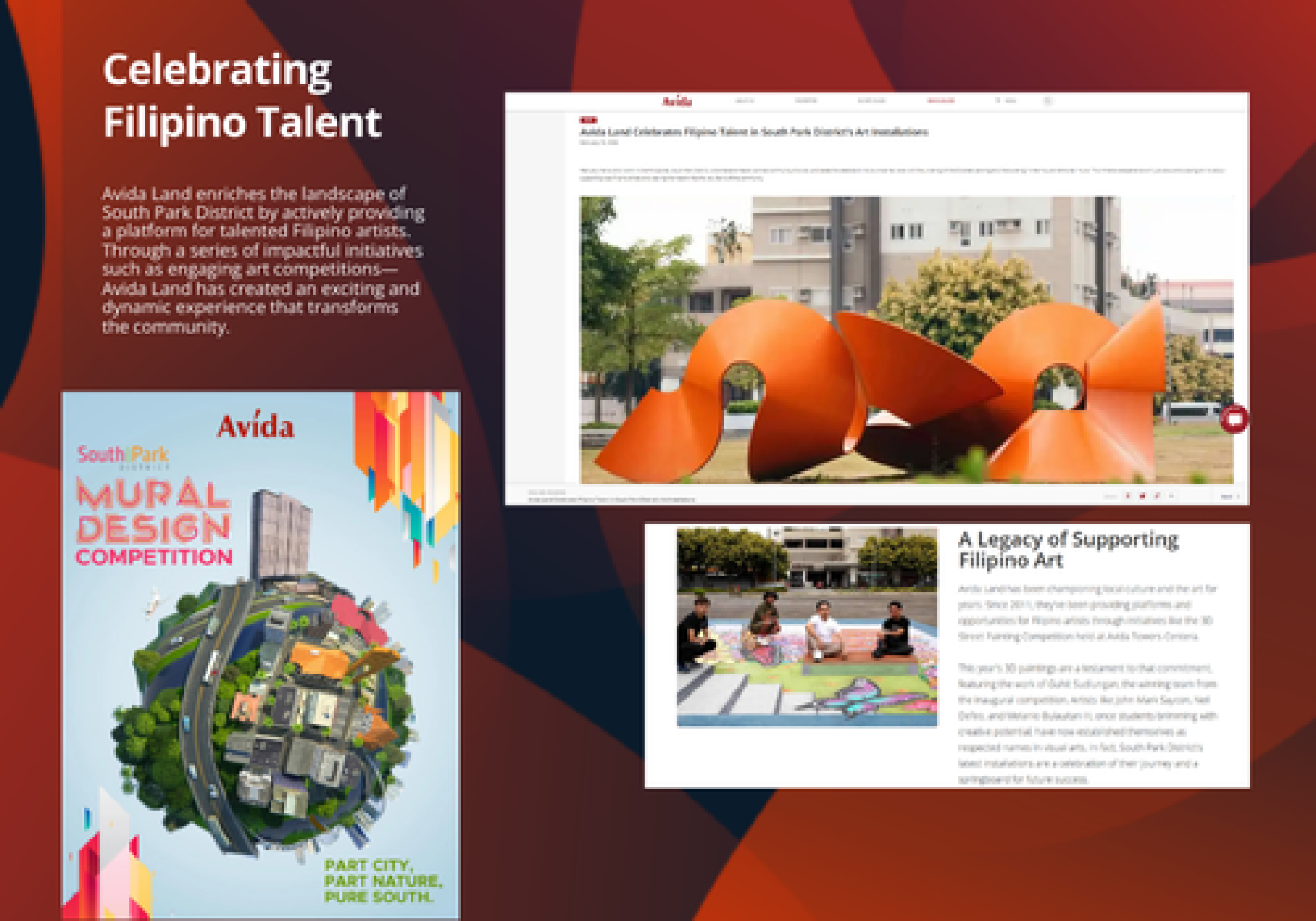 South Park District Art Installations