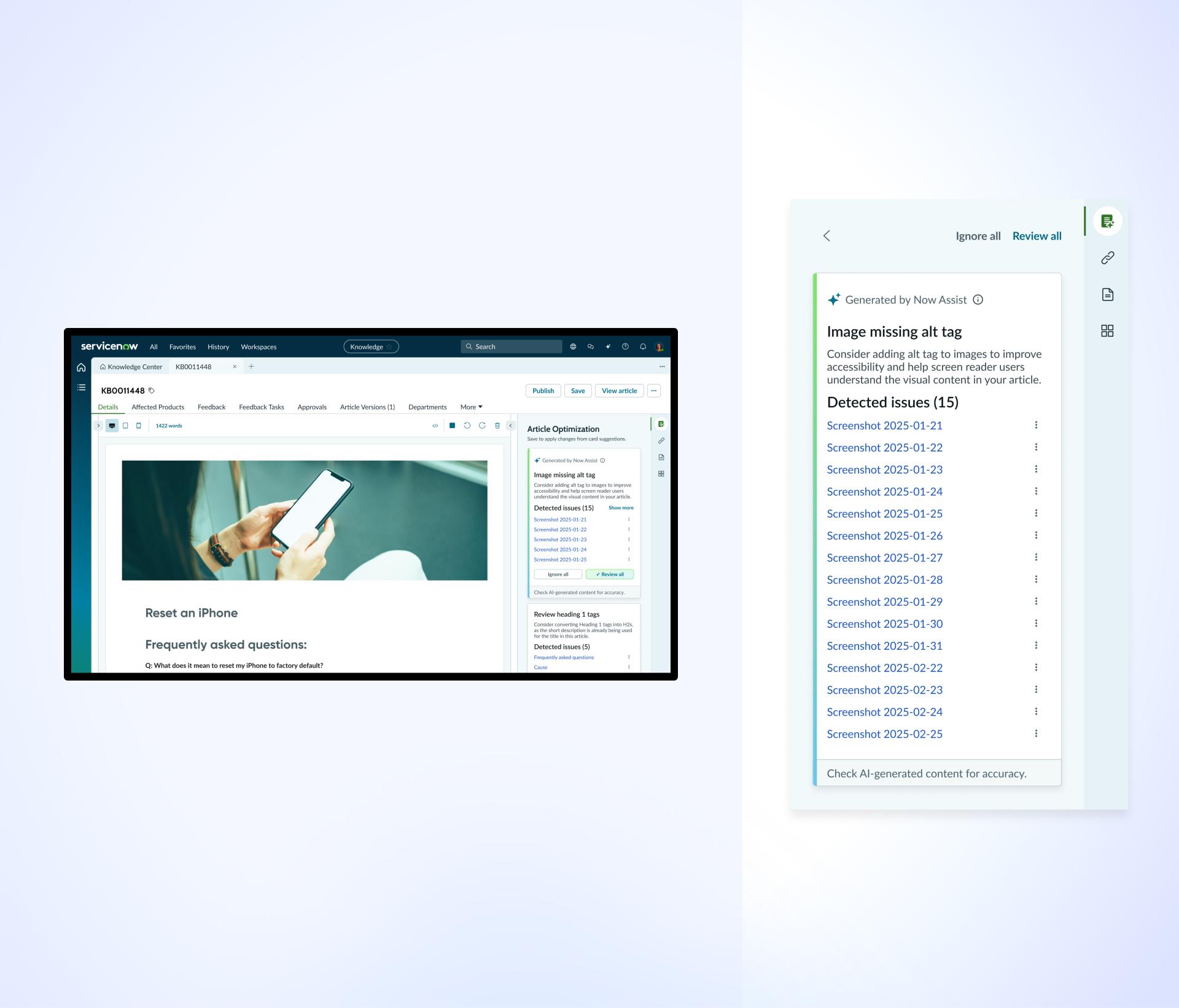 Article Optimization