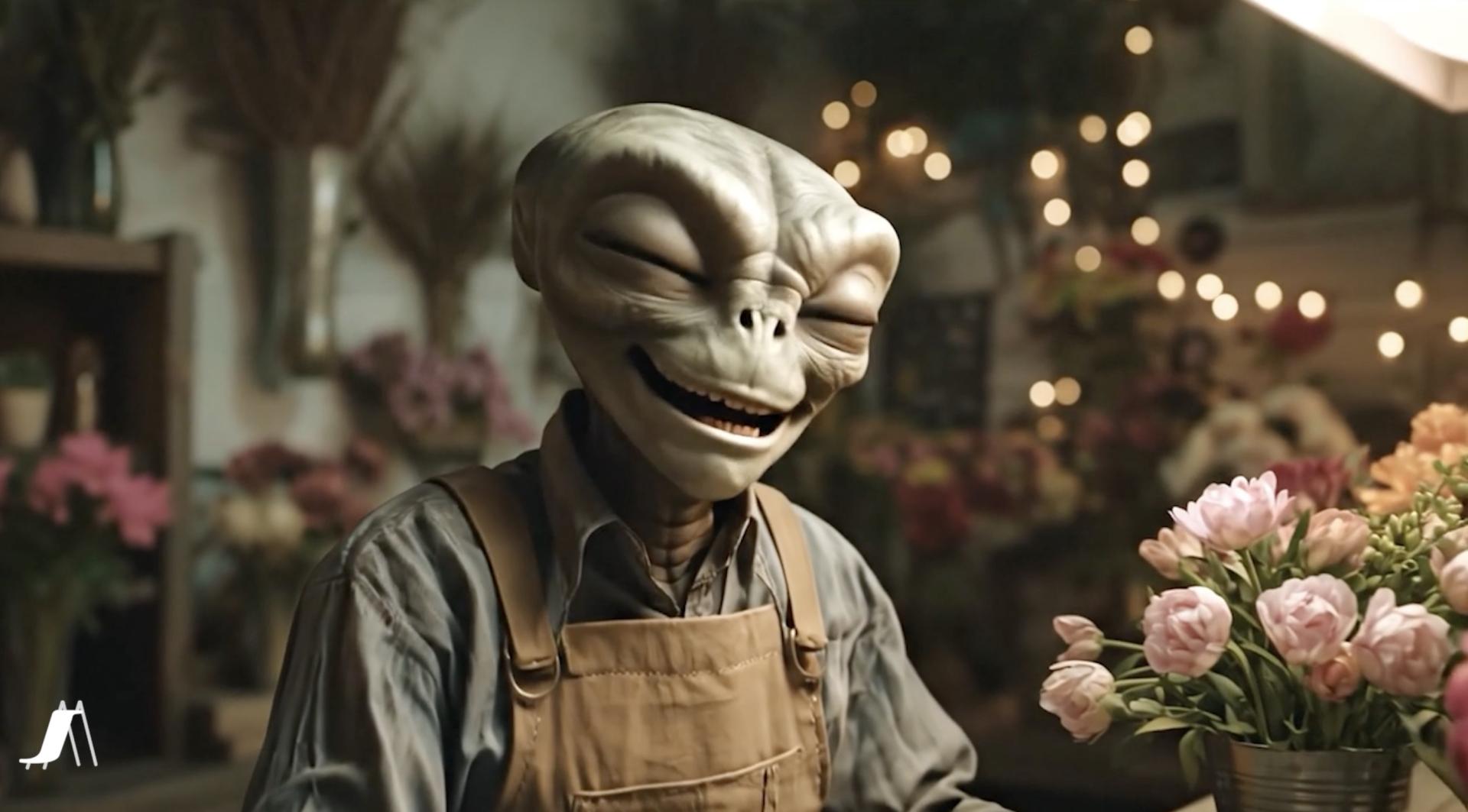 The Alien Florist