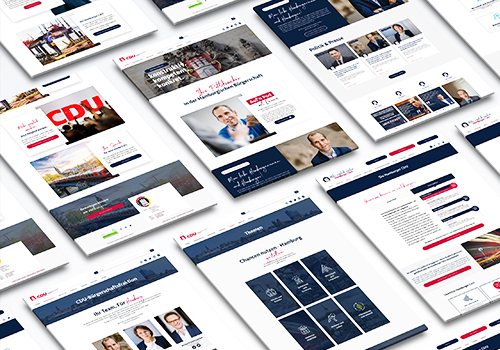 Webdesign CDU Hamburg