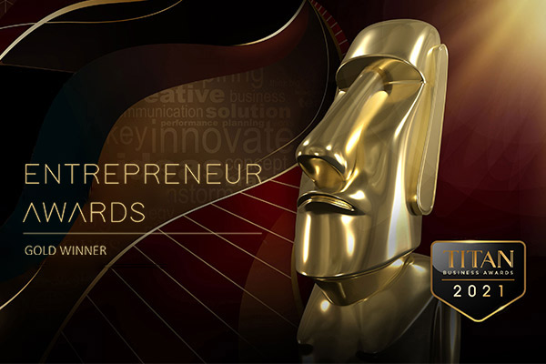 Kerry W. Kirby Honored With Titan Entrepreneur Award for Leading Technology Innovation in Today's Changing World