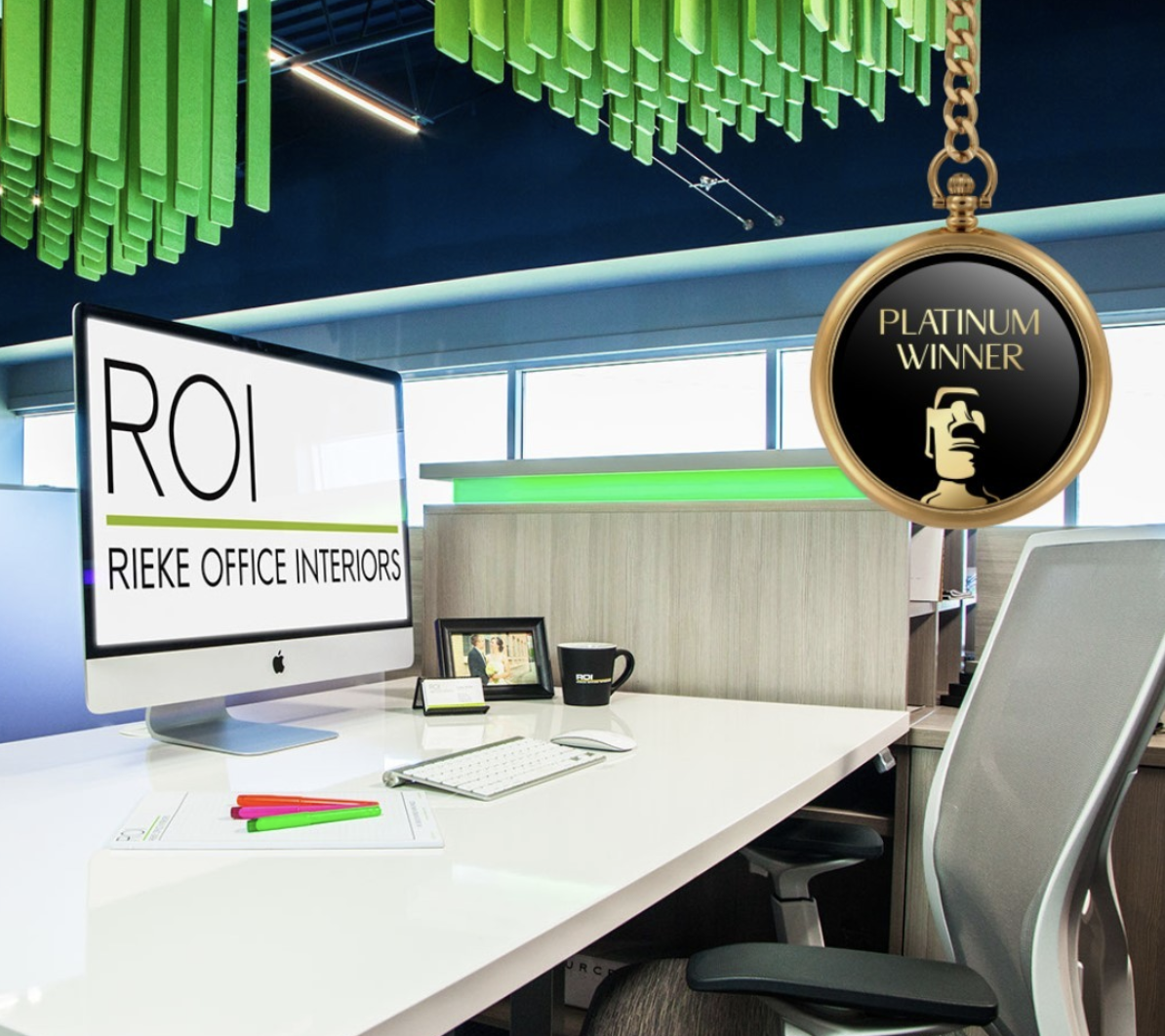 Rieke Office Interiors President Melissa Kehl and Her Amazing Team Walk Away Victorious in the 2021 TITAN Business Awards