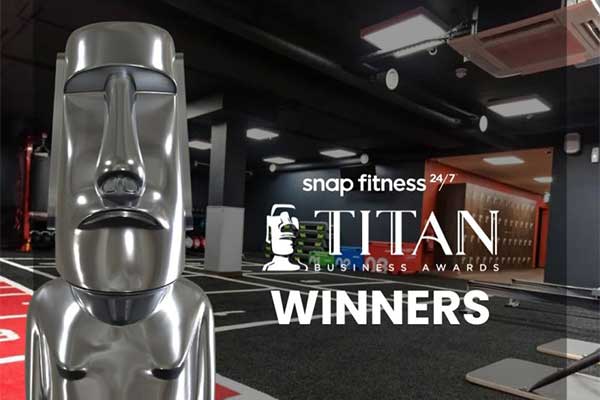 Snap Fitness won a Silver Award at the TITAN Business Awards!
