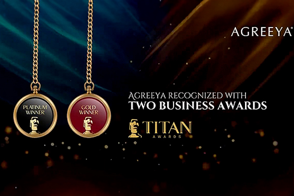 Thrilled to share that AgreeYaGlobal has won TITAN 2023 Business Awards clinching two prestigious accolades!