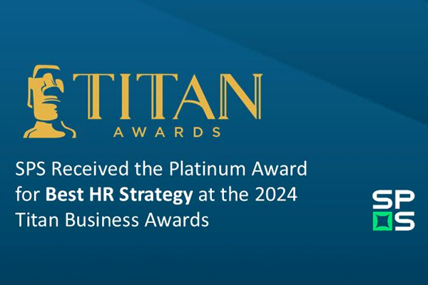“Elevate for SPS” training program delivered by SPS North America has been awarded the Platinum Award for Best HR Strategy at the 2024 TITAN Awards!