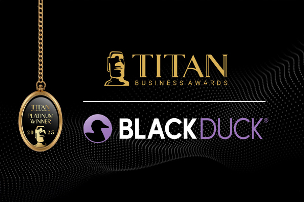 Black Duck has been recognized as a Platinum TITAN Awards Winners